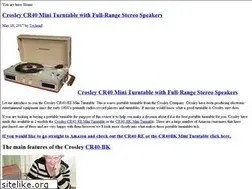 Sites similar to bestportableturntable.com