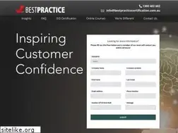 Sites similar to bestpracticecertification.com.au