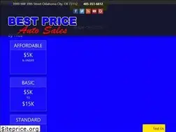 Sites similar to bestpriceautookc.com