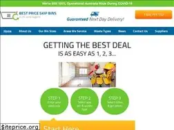 Sites similar to bestpriceskipbins.com.au