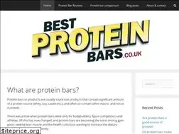 Sites similar to bestproteinbars.co.uk