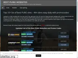 Sites similar to bestpubgwebsites.com