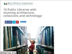 Sites similar to bestpubliclibraries.org