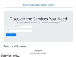 Sites similar to bestpublicrecordsfinder.com