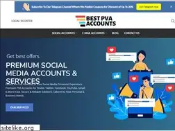 Sites similar to bestpvaaccounts.com