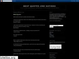 Sites similar to bestquotesandsayings.blogspot.com