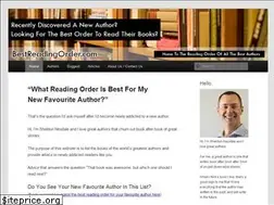 Sites similar to bestreadingorder.com