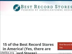 Sites similar to bestrecordstores.com