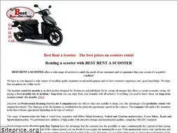 Sites similar to bestrentascooter.com