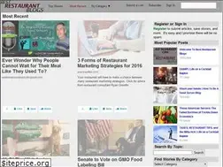 Sites similar to bestrestaurantblogs.com
