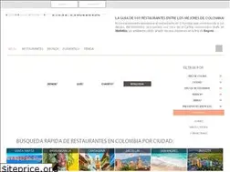 Sites similar to bestrestaurantsincolombia.com