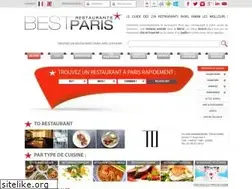 Sites similar to bestrestaurantsparis.com