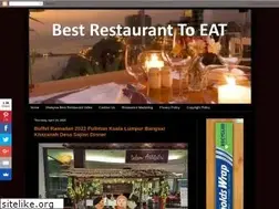 Sites similar to bestrestauranttoeat.blogspot.com
