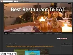 Sites similar to bestrestauranttoeat.blogspot.in