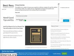 Sites similar to bestresumeobjectiveexamples.com