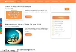 Sites similar to bestreviews.pk