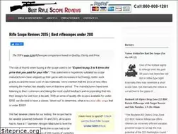 Sites similar to bestriflescopereview.net