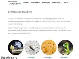 Sites similar to bestrijdenvanongedierte.nl