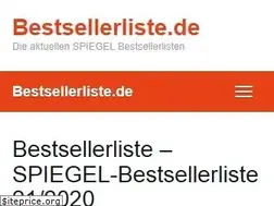 Sites similar to bestsellerliste.de