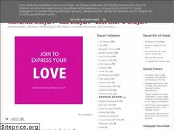 Sites similar to bestsheroshayri.blogspot.com