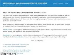 Sites similar to bestshowerchairs.com