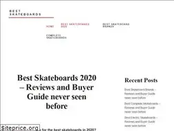 Sites similar to bestskateboard.net