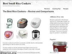 Sites similar to bestsmallricecookers.com