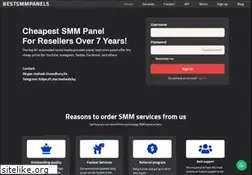 Sites similar to bestsmmpanels.com
