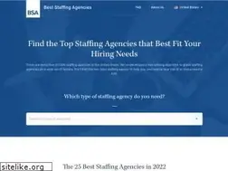 Sites similar to beststaffingagencies.com