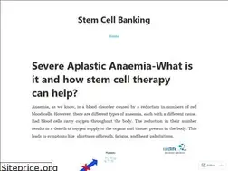 Sites similar to beststemcellbanking.wordpress.com