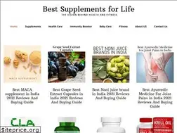 Sites similar to bestsupplementsforlife.in