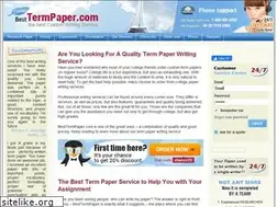Sites similar to besttermpaper.com