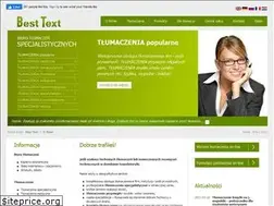 Sites similar to besttext.pl