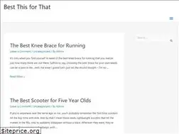 Sites similar to bestthisforthat.com