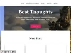 Sites similar to bestthoughts.in