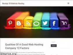 Sites similar to besttop10websitehosting.com