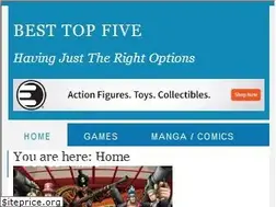 Sites similar to besttopfive.com
