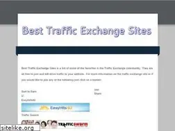 Sites similar to besttrafficexchangesites.weebly.com