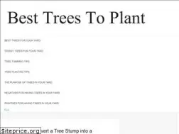 Sites similar to besttreestoplant.com