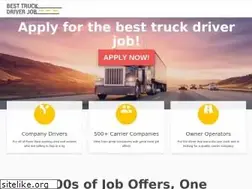 Sites similar to besttruckdriverjob.com