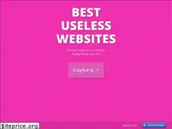 Sites similar to bestuselesswebsites.com