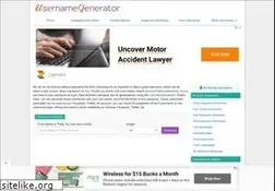 Sites similar to bestusernamegenerator.com
