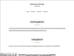 Sites similar to bestuwts.web.app
