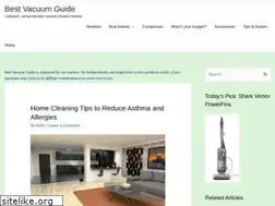Sites similar to bestvacuumguide.org