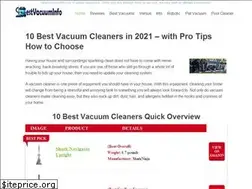 Sites similar to bestvacuuminfo.com