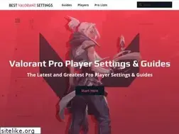 Sites similar to bestvalorantsettings.com