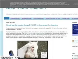 Sites similar to bestvideosolution.blogspot.com