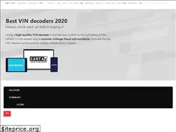 Sites similar to bestvindecoder.com