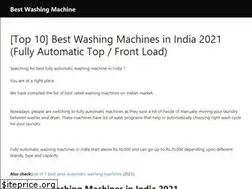 Sites similar to bestwashingmachine.co.in