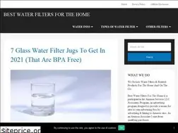 Sites similar to bestwaterfiltersforthehome.com